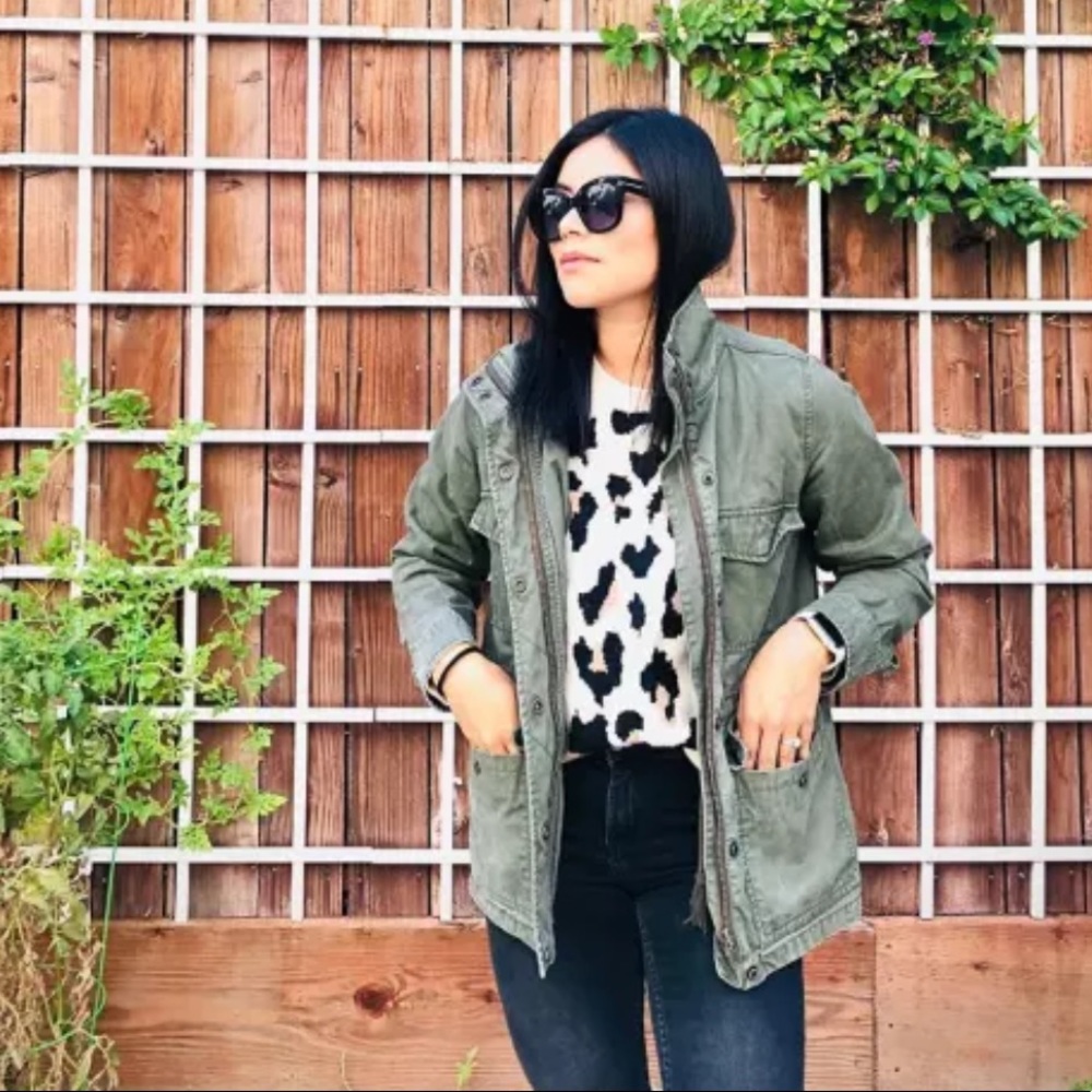 NWOT Madewell Green Jacket - Picture 2 of 5